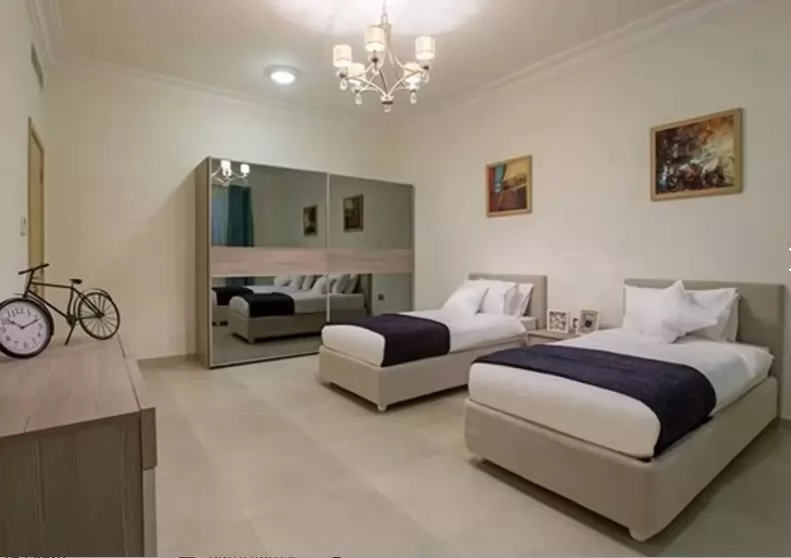 住宅 就绪物业 2 间卧室 楼/楼 公寓  出租 在 萨德 , 多哈 #9702 - 1  image 